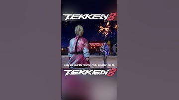 Lidia and Reina special intro #shorts #tekken8