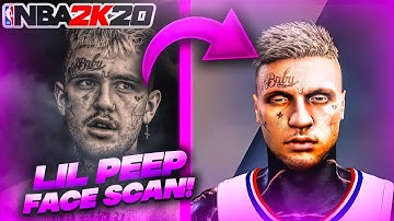 *FREE* LIL PEEP 3D FACE SCAN *NBA 2K20* (LIL PEEP FACE CREATION)! OFFICIAL JAY JAYDOTHONCHO