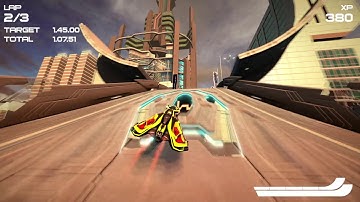 Queens Mall A Class Time Trial  Elite Pass - WipEout Omega Collection