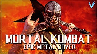 Mortal Kombat Theme [EPIC METAL COVER] (Little V) Resimi