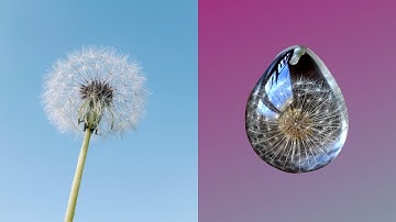 How to Make Dandelion Sphere Pendant - Resin Art