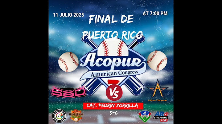 ⚾️  SBO  🆚 Astros  | Final de Puerto Rico Categoría Pedrín Zorilla  5-6  #beisbolpuertorico