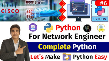 Day 6 Network Automation For Network Engineer #python #ansible #cisco #networks