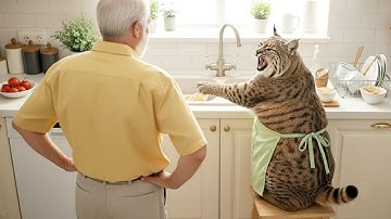 I live With a HARDEST WORKING Bobcat in The World  TRY NOT TO SMILE at His Goofy Antics!