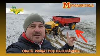 Pasquali 446 cu motor Lombardini echipat cu anvelope Ozka, o motoagricola...