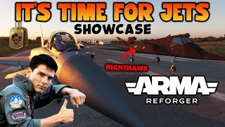 ARMA REFORGER JETS ARE HERE | F-117, Eurofighter, A-10C \& More Showcase