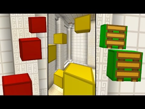 Minecraft / RED / YELLOW / GREEN / PARKOUR! With PrestonPlayz & Kenny