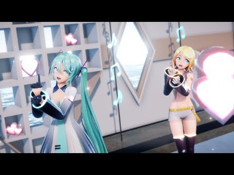 【V+MMD】SunnyDays!【yyb式初音ミク,鏡音リン】