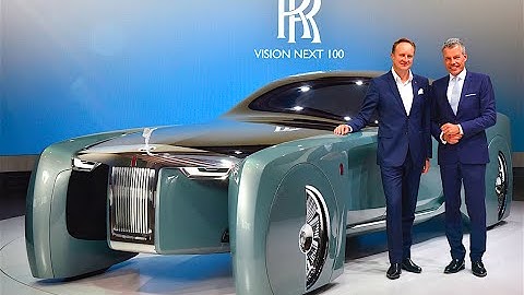 Rolls-Royce Vision World Premiere Review Rolls Royce Vision Self Driving Car CARJAM TV HD