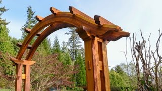 Arched Pergola, Building Time Lapse