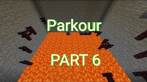 How to build a Parkour course in Minecraft (Part 6)