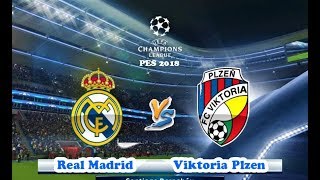 Pes 2018 | real madrid vs viktoria plzen uefa champions league
gameplay pc
