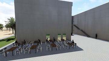 Revit 3D modeling & Lumion Rendering  for an office building