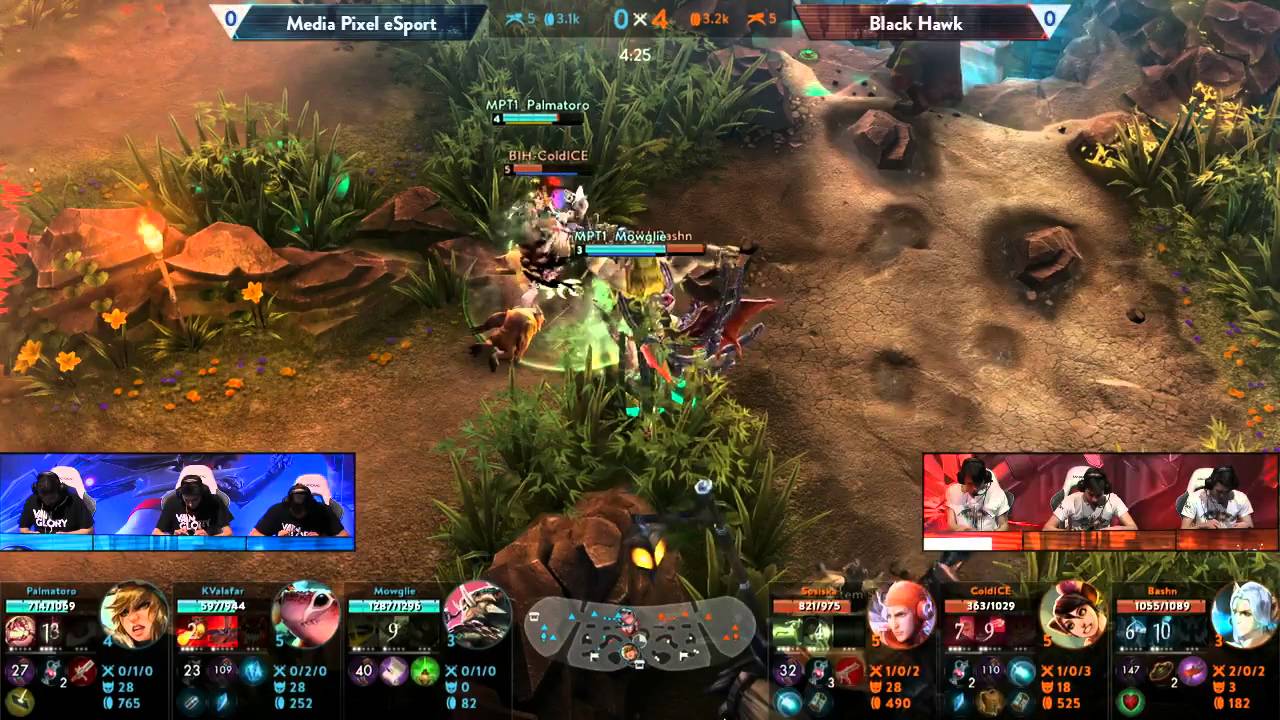 Vainglory ヴェイングローリー 戦略は無限大 3対3のリアルタイム本格mova Appmedia