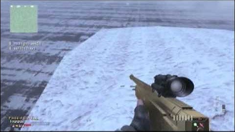 MW3 Outpost: Out of map knife lunge using Recon drone