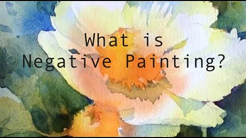 What is Negative Painting with Watercolor?