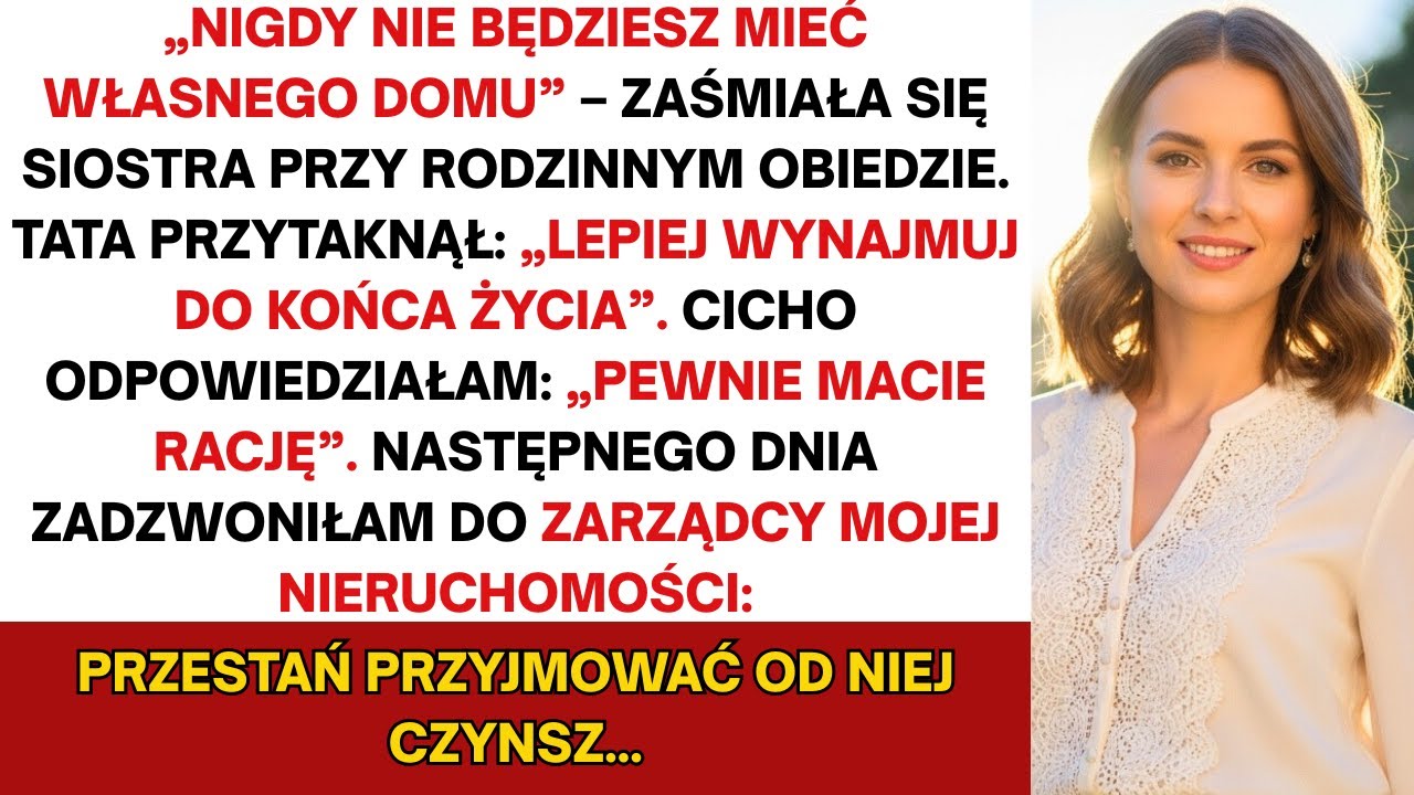 Moja siostra powiedziała: 