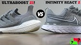 FULL COMPARISON: NIKE EPIC REACT ADIDAS ULTRA - YouTube