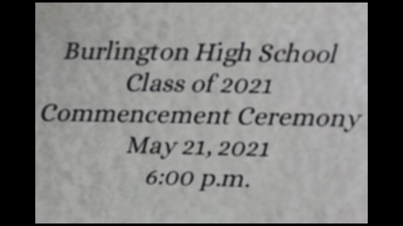 Graduation - Class of 2021 - YouTube