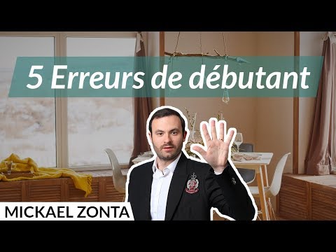 Vidéo: 5 Erreurs Auxquelles Tout Investisseur Novice Est Confronté