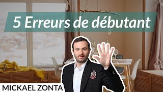 ❌5 erreurs FATALES de l'investisseur débutant ❌