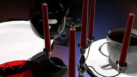 Short animation in Kerkythea