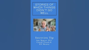 Interview Tips -Amy Magyar, PCC  Coach