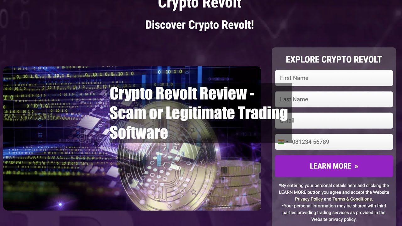 Crypto Revolt Review - Scam or Legitimate Trading Software - YouTube