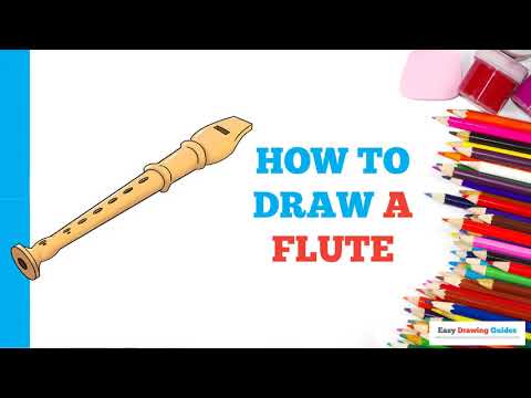 Video: Come Disegnare Un Flauto Flu