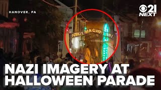 Halloween parade float replicates Auschwitz gate: 21 Next