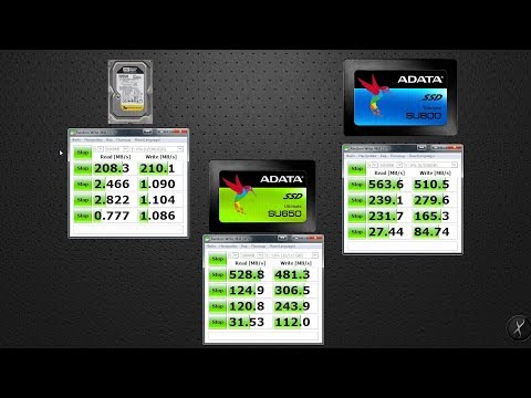 ⚠️ HDD WD против SSD дисков ADATA обзор и сравнение SU650 и SU800 | hdd vs ssd