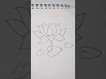 Draw a flower. #lily #flowers #drawing #draw #art