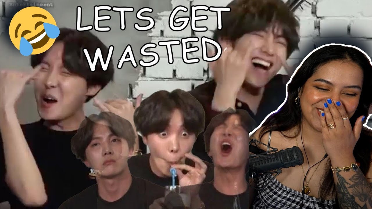 reacting to DRUNK BTS💜🍻