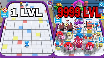 Max Level Merge master Unify Blue Monster New Update ⭐⭐⭐ Max Level Gameplay