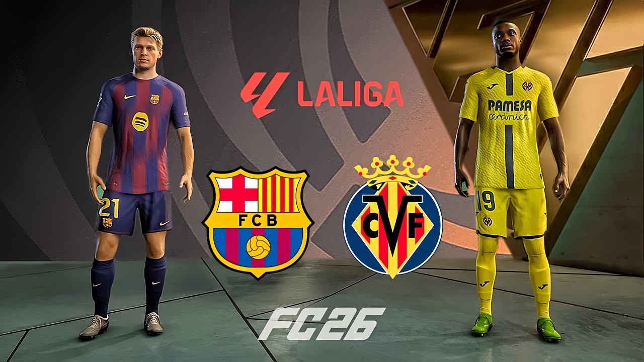 La Liga Night Showdown | Barça vs Villarreal | FC 26