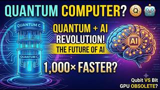 Quantum Computers 🤯 Will They Make AI 1,000× Faster | The Future of AI