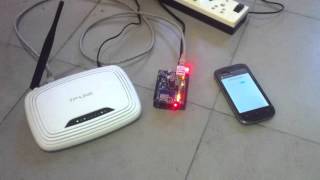 LED ON OFF using smart phone (Android App) Arduino UNO screenshot 4