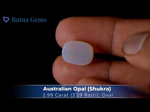 Product Video for: Australian Opal 2.99 Carat (3.29 Ratti)
