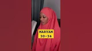 THAT IS JESUS SON OF MARY 🍃 SURAH MARYAM 30-34 beautiful recitation by @HuzaifaNaim