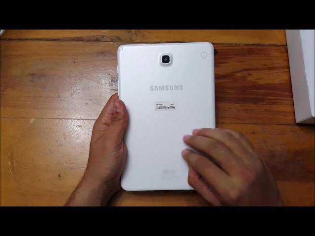 Galaxy Tab A 8-inch with S Pen Unboxing - YouTube