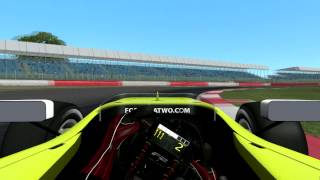 Formula2 Silverstone Onboard Lap (rFactor2)