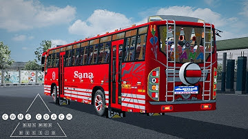 CWMS Coach Private Bus Mod In Bus Simulator Indonesia - Bussid Bus Mod - Bussid Car Mod - Bussid