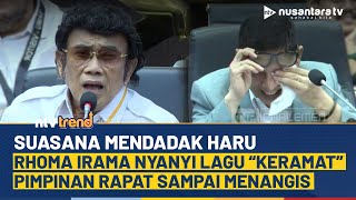 Download Lagu Rhoma Irama Bikin Rapat DPR Mendadak Haru Saat Nyanyikan Lagu Tentang Ibu, Pimpinan Sampai Menangis MP3