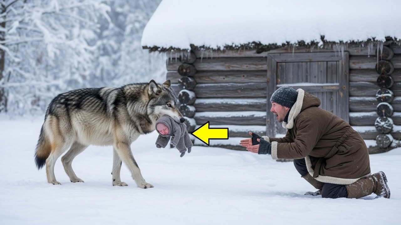 ВОВК ПРИНІС НЕМОВЛЯ… НО ТО, ЧТО СЛУЧИЛОСЬ ДАЛЬШЕ, ПОТРЯСЛО ВСЮ ТАЙГУ