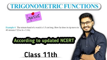 Q 4 Ex 3.1 Chapter 3 Trigonometric Functions Class 11, Revised NCERT | Solutions Of Ex 3.1