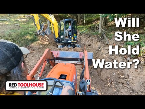 Expanding the Pond at the NEW Sawmill Station