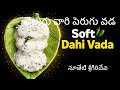 పెరుగు వడ | Perugu vada | #peruguvada #teluguvantalu #dahivada #andhravantalu