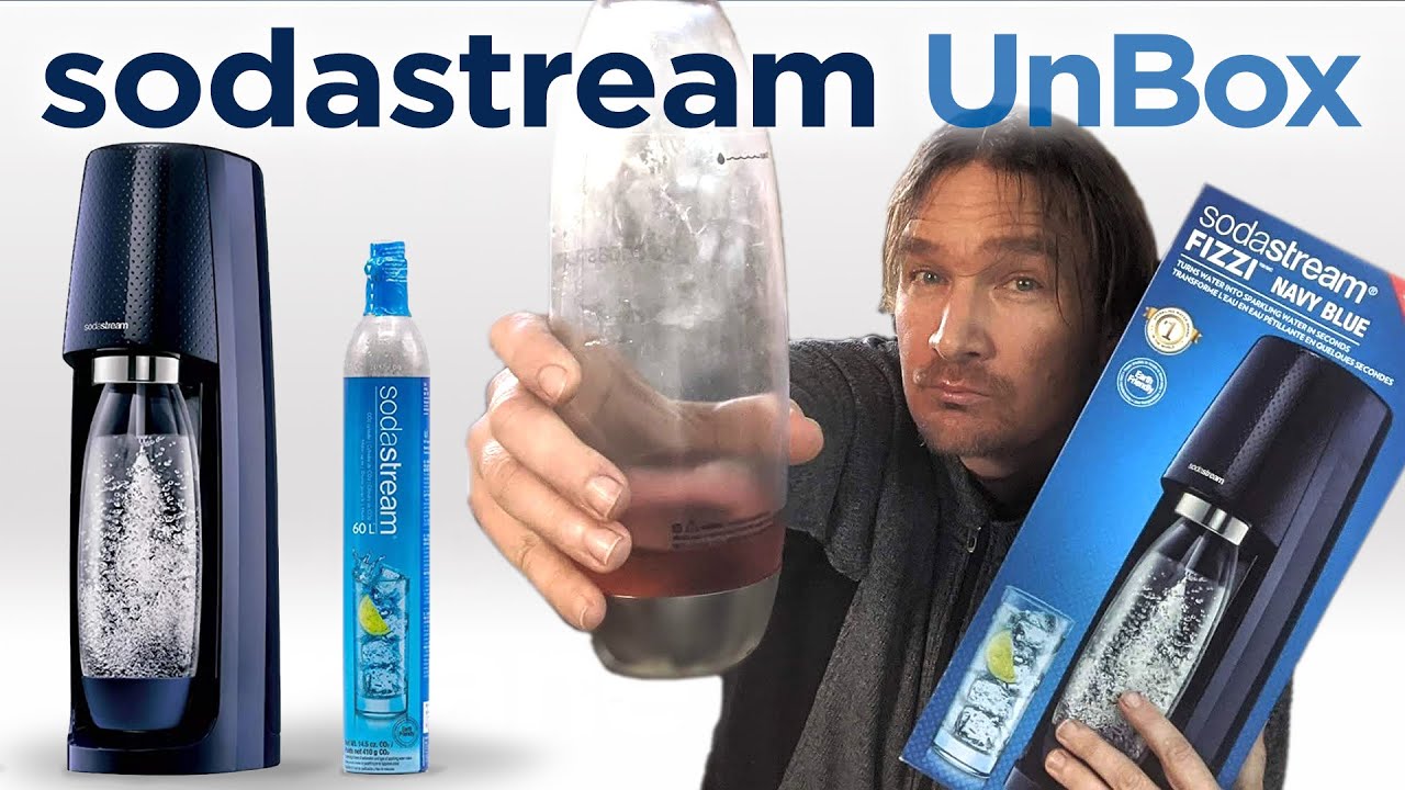 SodaStream Unboxing and Demo YouTube