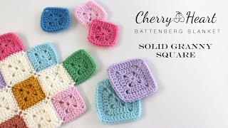 Tutorial | Solid Granny Square