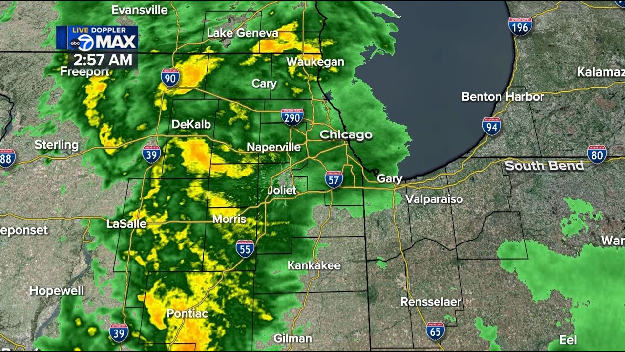 LIVE radar around Chicago - YouTube